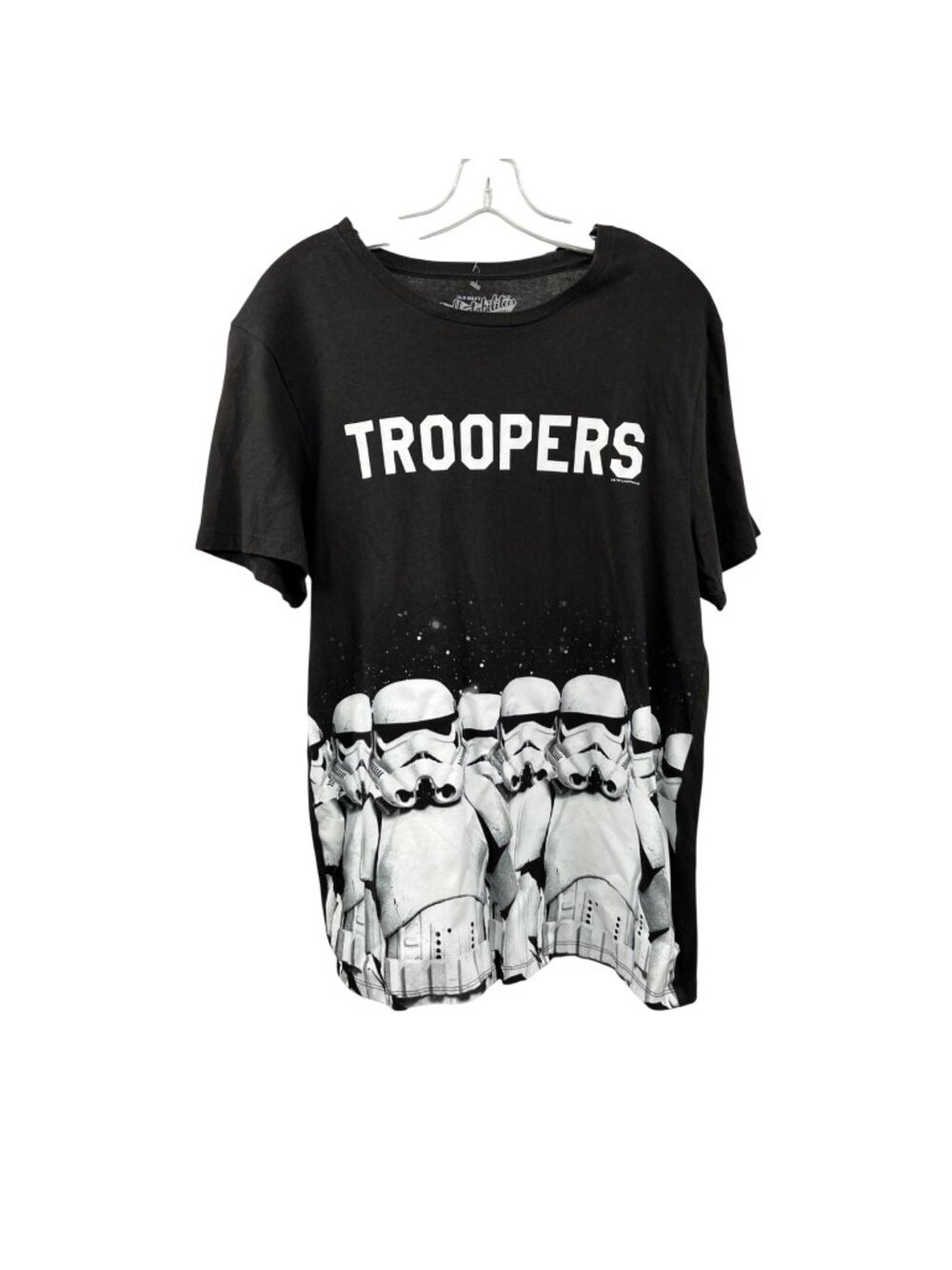 Old Navy Men's Star Wars Storm Troopers T-Shirt Black/White Size Medium